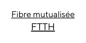 Fibre mutualisée FTTH