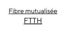 Fibre mutualisée FTTH