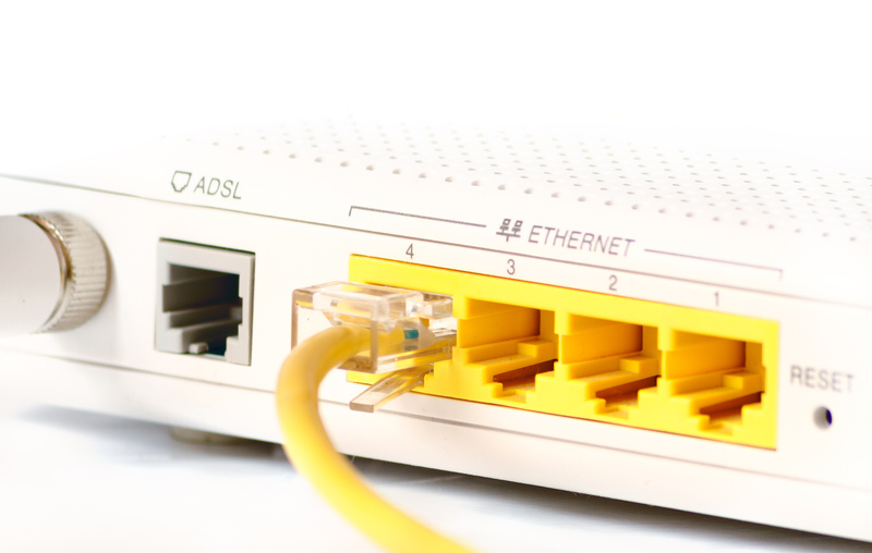 ADSL router