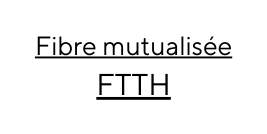 Fibre mutualisée FTTH